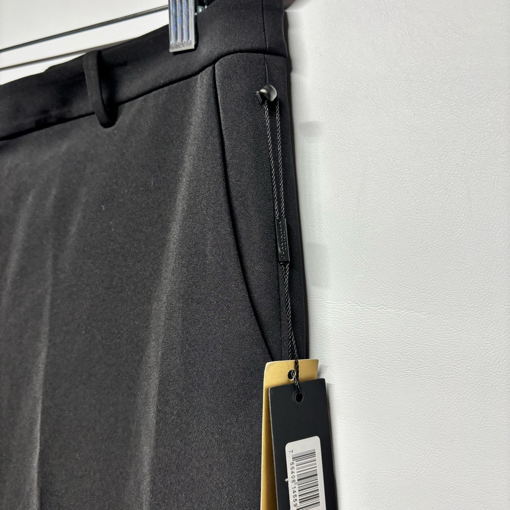 ✨Donna Karan Essentials High-Rise Straight-Leg Pants Black Size 12 - Picture 9 of 16